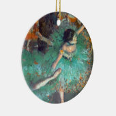 Edgar Degas - De groene dansers - Balletsdans Keramisch Ornament (Rechts)