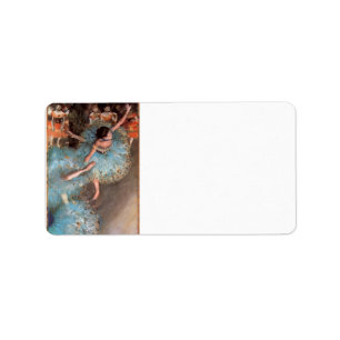 Edgar Degas - De Groenen dansen Etiket