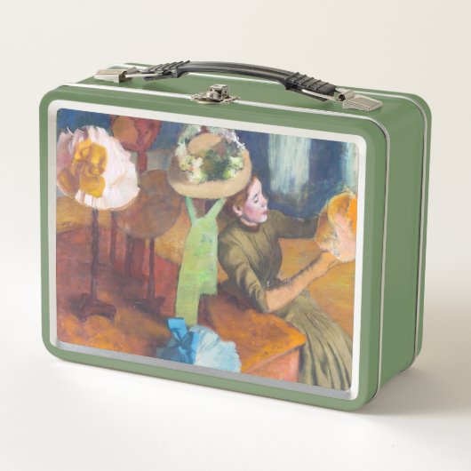 Edgar Degas - De Hoedenwinkel (Voorkant)