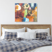 Edgar Degas - De Hoedenwinkel Canvas Afdruk (Insitu (Slaapkamer))