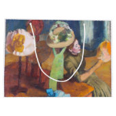 Edgar Degas - De Hoedenwinkel Groot Cadeauzakje (Achterkant)