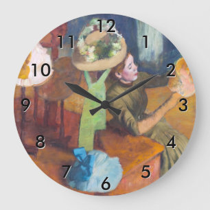 Edgar Degas - De Hoedenwinkel Grote Klok