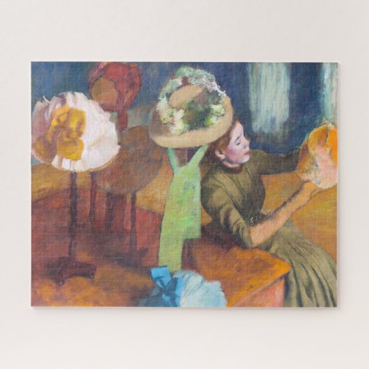Edgar Degas - De Hoedenwinkel Legpuzzel (Horizontaal)