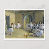 Edgar Degas | de Lounge van de Dans bij de Opera Briefkaart (Voorkant)