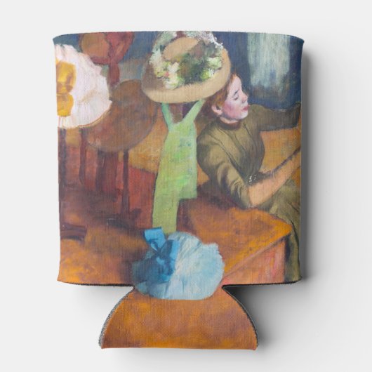 Edgar Degas - De Millinery Shop Blikjeskoeler (Achterkant)