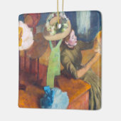Edgar Degas - De Millinery Shop Keramisch Ornament (Links)