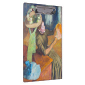 Edgar Degas - De Millinery Shop Klembord (Rechts)