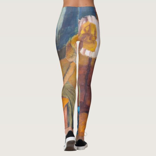 Edgar Degas - De Millinery Shop Leggings (Achterkant)