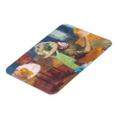 Edgar Degas - De Millinery Shop Magneet (Linkerzijde)