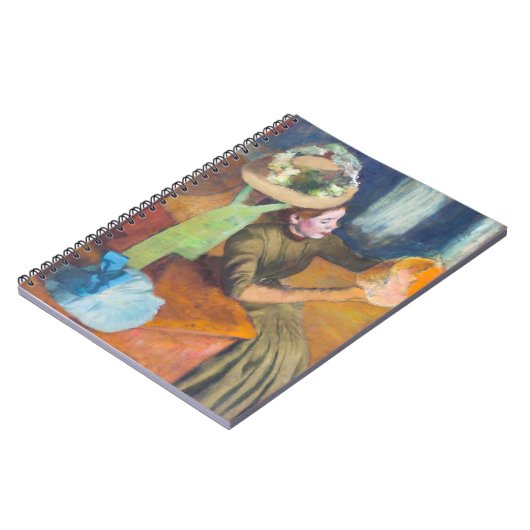 Edgar Degas - De Millinery Shop Notitieboek (Linkerzijde)