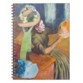 Edgar Degas - De Millinery Shop Notitieboek (Voorkant)