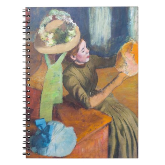 Edgar Degas - De Millinery Shop Notitieboek (Voorkant)