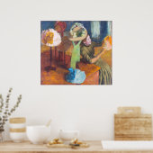 Edgar Degas - De Millinery Shop Poster (Keuken)