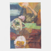 Edgar Degas - De Millinery Shop Theedoek (Verticaal)