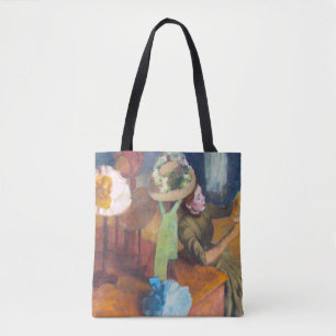 Edgar Degas - De Millinery Shop Tote Bag