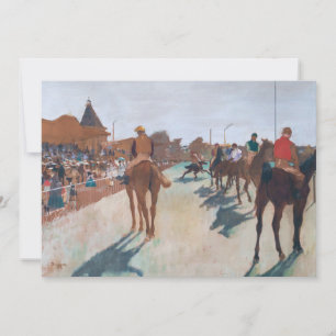 Edgar Degas - De Parade Bedankkaart