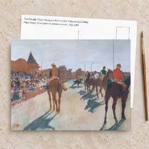 Edgar Degas - De Parade Briefkaart