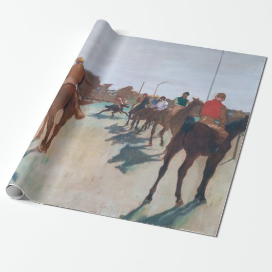 Edgar Degas - De Parade Cadeaupapier (Uitgerold)