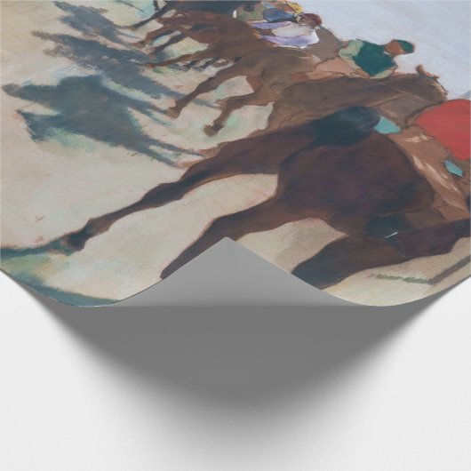 Edgar Degas - De Parade Cadeaupapier (Hoek)
