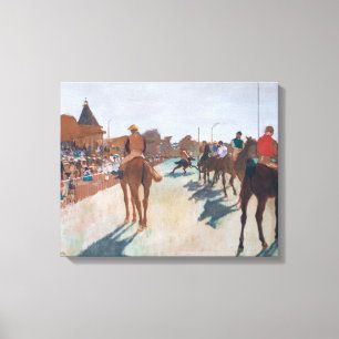 Edgar Degas - De Parade Canvas Afdruk