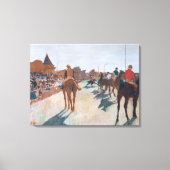 Edgar Degas - De parade Canvas Afdruk (Voorkant)