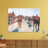 Edgar Degas - De parade Canvas Afdruk (Insitu (Woonkamer))