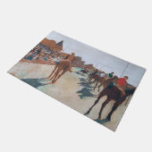 Edgar Degas - De parade Deurmat (Schuin)
