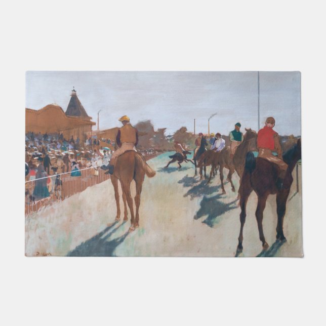 Edgar Degas - De parade Deurmat (Voorkant)