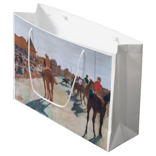 Edgar Degas - De parade Groot Cadeauzakje (Voorkant Gekanteld)