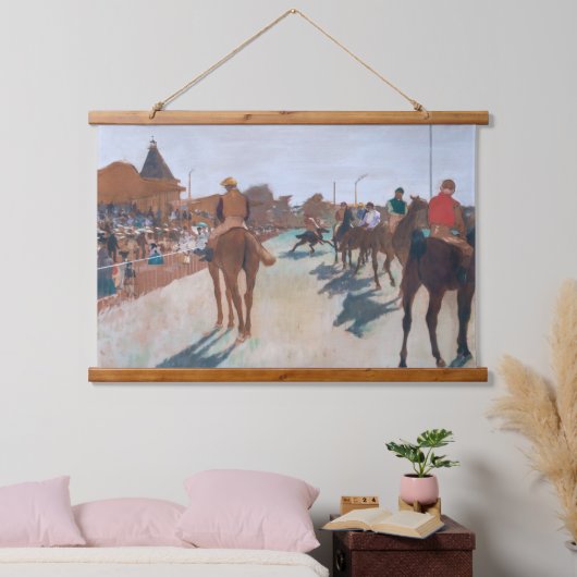 Edgar Degas - De parade Hangend Wandkleed (Slaapkamer)