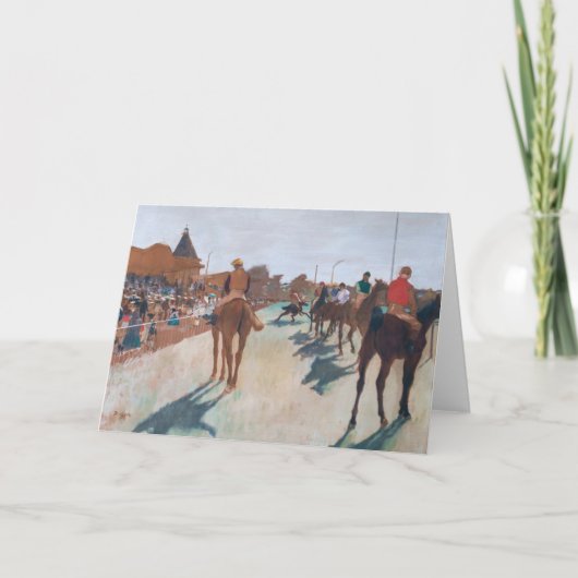 Edgar Degas - De Parade Kaart (Voorkant)