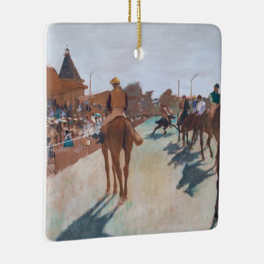 Edgar Degas - De parade Keramisch Ornament (Rechts)