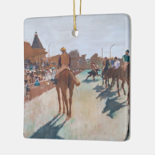 Edgar Degas - De parade Keramisch Ornament (Links)