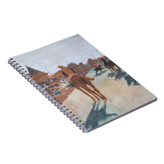 Edgar Degas - De parade Notitieboek (Rechterzijde)