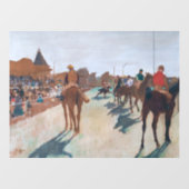 Edgar Degas - De parade Raamsticker (Vel)