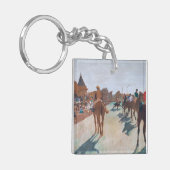 Edgar Degas - De parade Sleutelhanger (Voorkant Links)