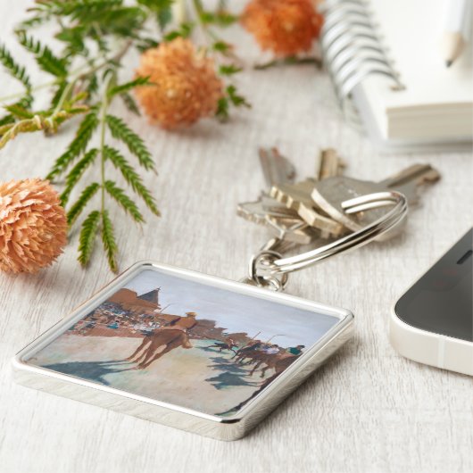 Edgar Degas - De parade Sleutelhanger (Zijkant)