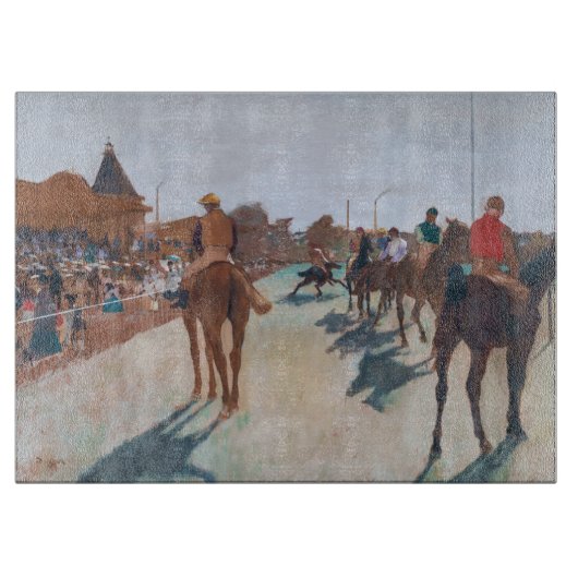 Edgar Degas - De parade Snijplank (Voorkant)