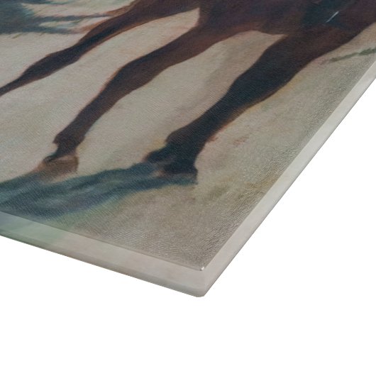 Edgar Degas - De parade Snijplank (Hoek)