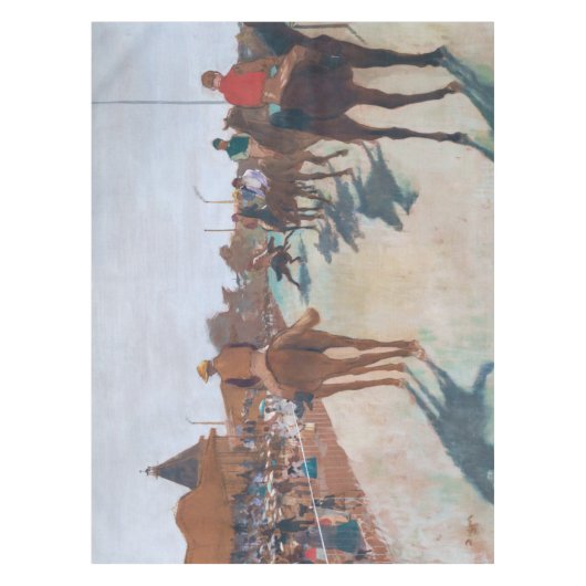 Edgar Degas - De parade Tafelkleed (Voorkant)