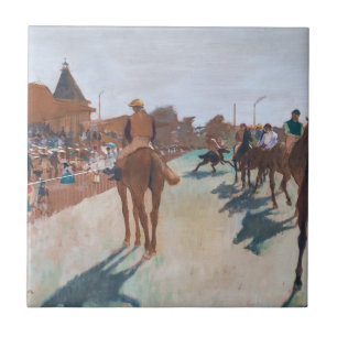 Edgar Degas - De parade Tegeltje