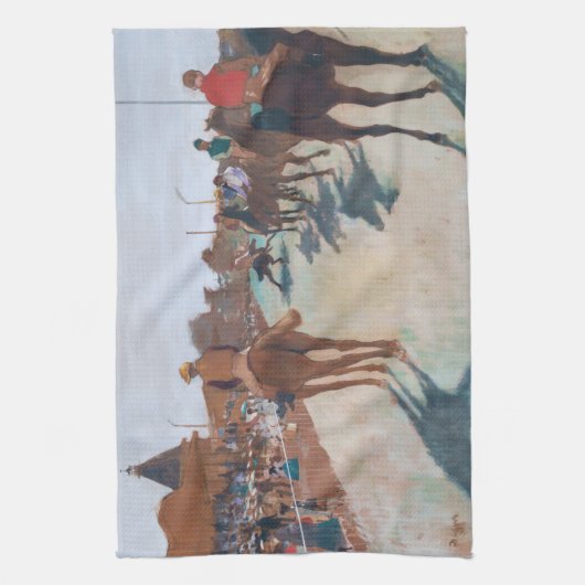 Edgar Degas - De Parade Theedoek (Verticaal)