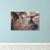 Edgar Degas - De repetitie Canvas Afdruk (Insitu (Houten vloer))