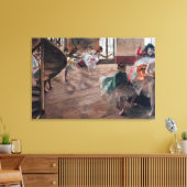 Edgar Degas - De repetitie Canvas Afdruk (Insitu (Woonkamer))