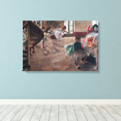 Edgar Degas - De repetitie Canvas Afdruk (Insitu (Houten vloer))