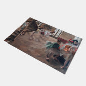 Edgar Degas - De repetitie Deurmat (Schuin)
