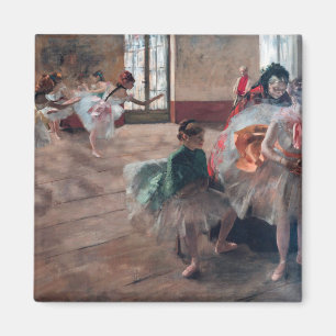 Edgar Degas - De repetitie Magneet