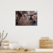 Edgar Degas - De repetitie Poster (Keuken)