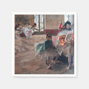 Edgar Degas - De repetitie Servet