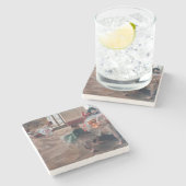 Edgar Degas - De repetitie Stenen Onderzetter (Zijkant)